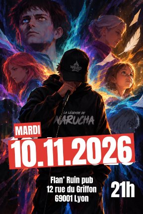 Affiche du concert